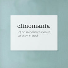Load image into Gallery viewer, Clinomania Canvas
