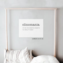 Load image into Gallery viewer, Clinomania Canvas