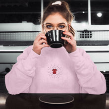 Load image into Gallery viewer, Meditating Demon Embroidered Sweatshirt