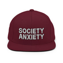 Load image into Gallery viewer, Society Anxiety Flat Brim Hat