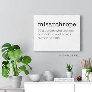 Misanthrope Canvas