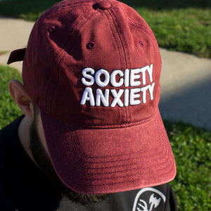 Society Anxiety Vintage Dad Hat