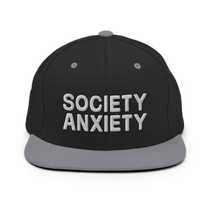 Society Anxiety Flat Brim Hat