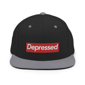 Supremely Depressed Flat Brim Hat