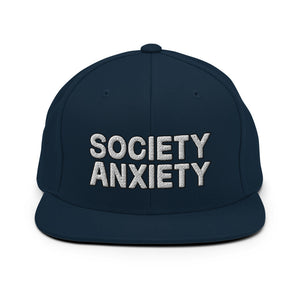 Society Anxiety Flat Brim Hat