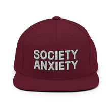 Load image into Gallery viewer, Society Anxiety Flat Brim Hat
