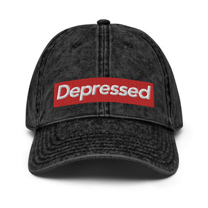 Supremely Depressed Vintage Dad Hat