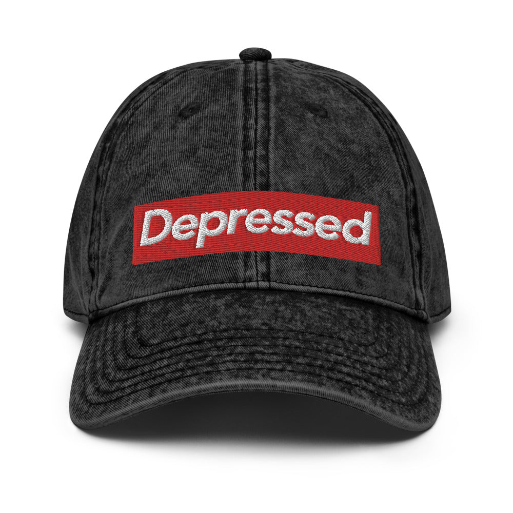 Supremely Depressed Vintage Dad Hat