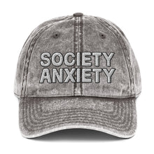 Load image into Gallery viewer, Society Anxiety Vintage Dad Hat
