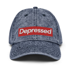 Supremely Depressed Vintage Dad Hat